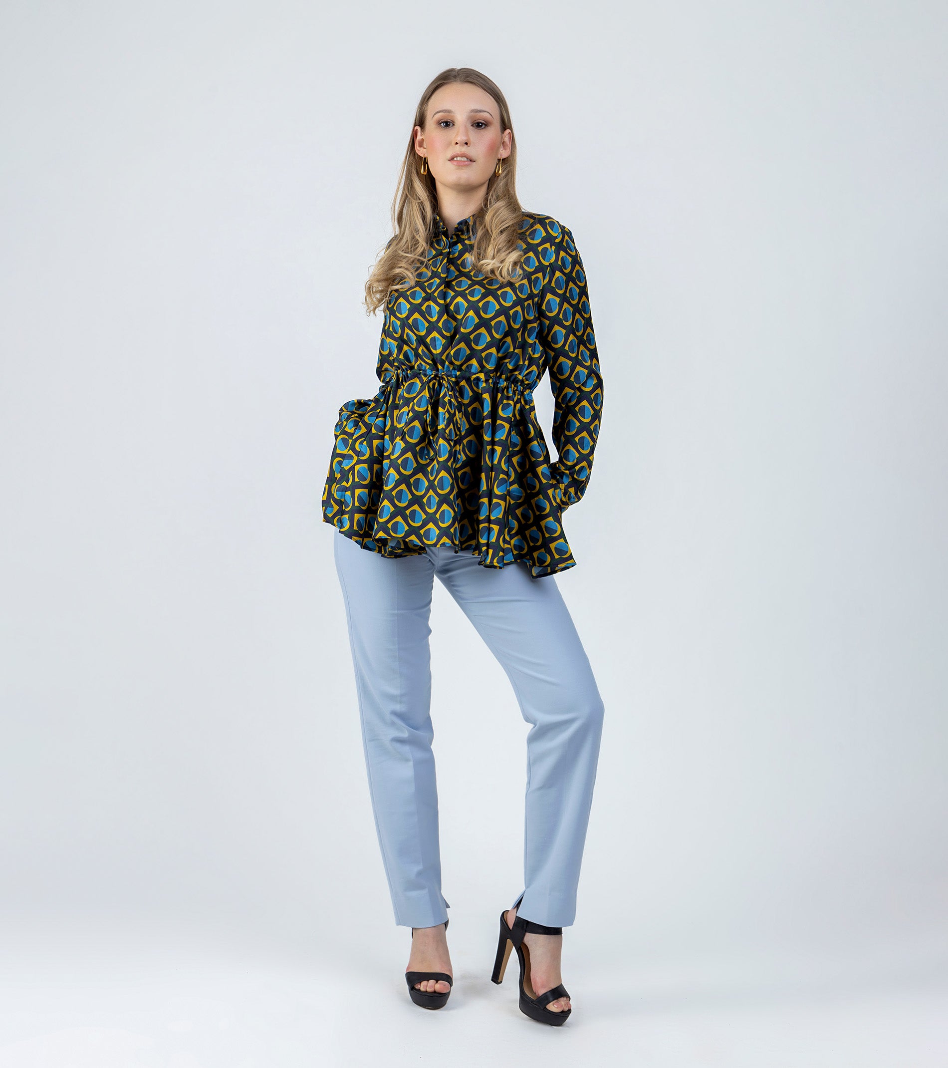 Seidenbluse Luna